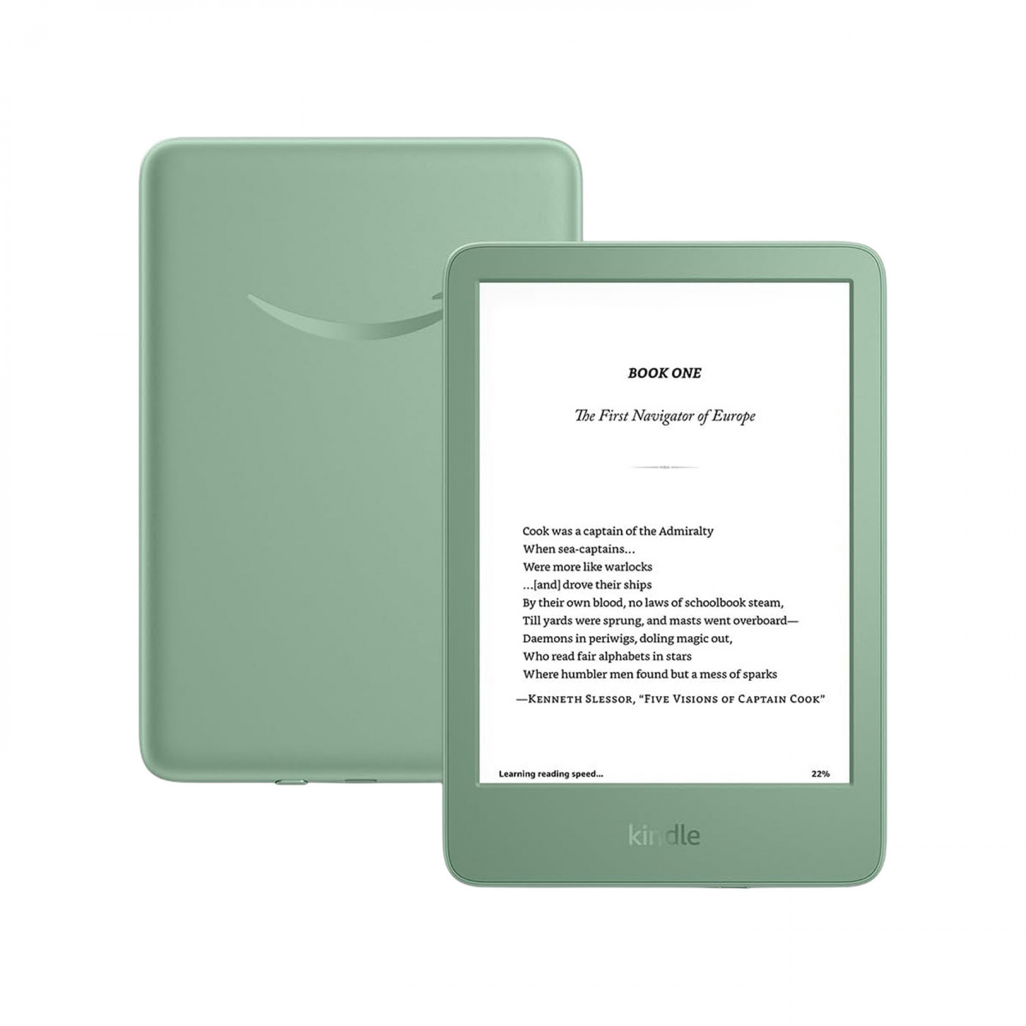 Электронная книга с подсветкой Amazon Kindle 11th Gen. 2024 16Gb Matcha